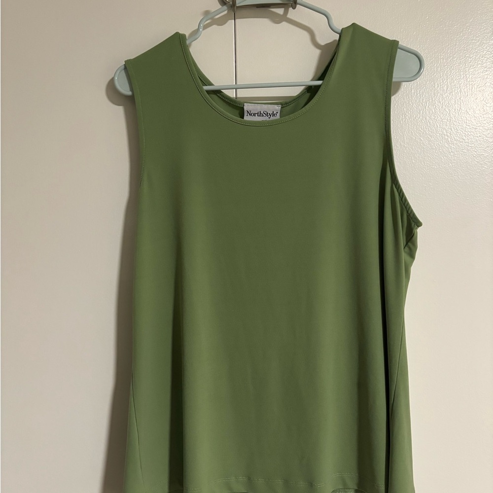 NorthStyle Green Sleeveless Top